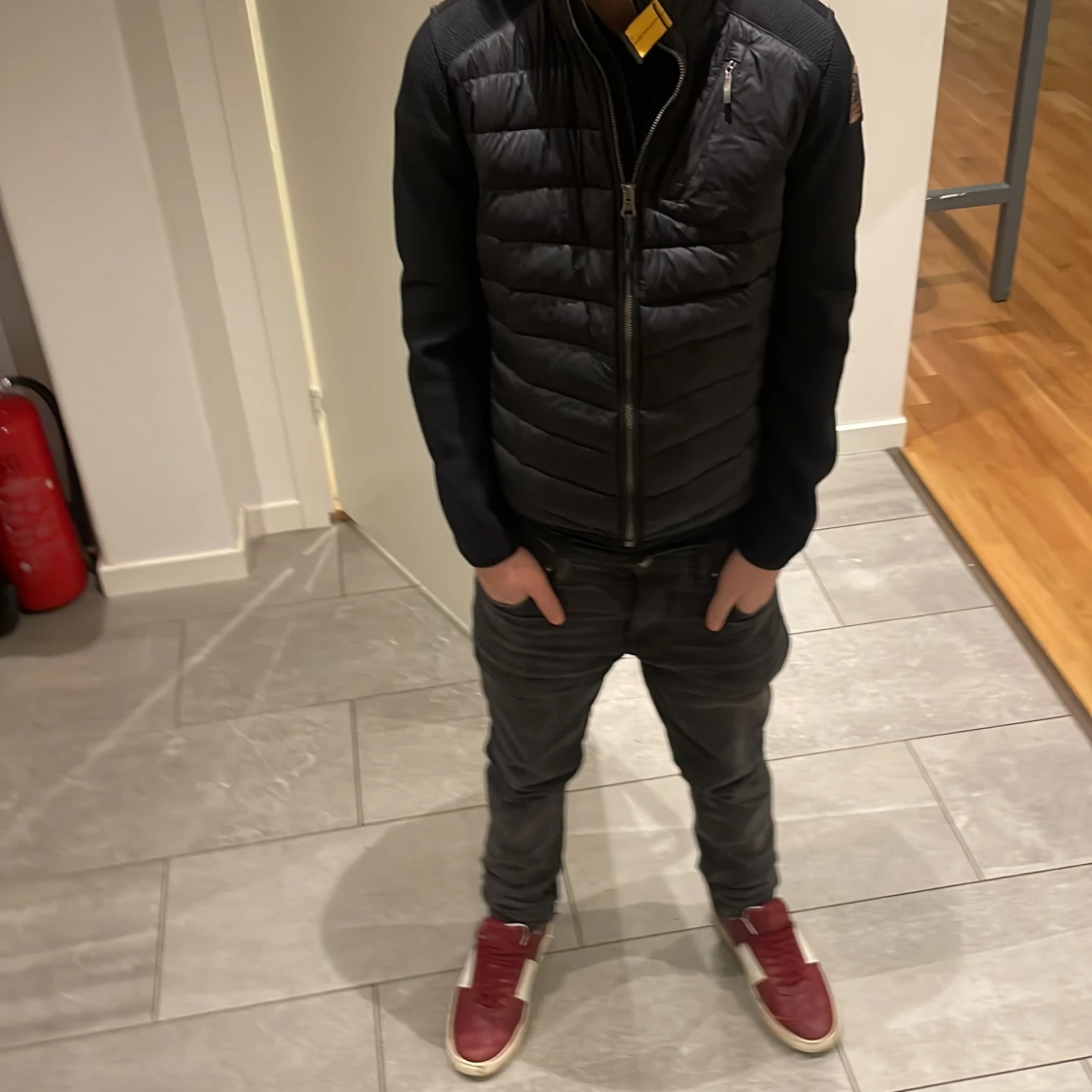 Svart pufferjacka från Parajumpers - 90