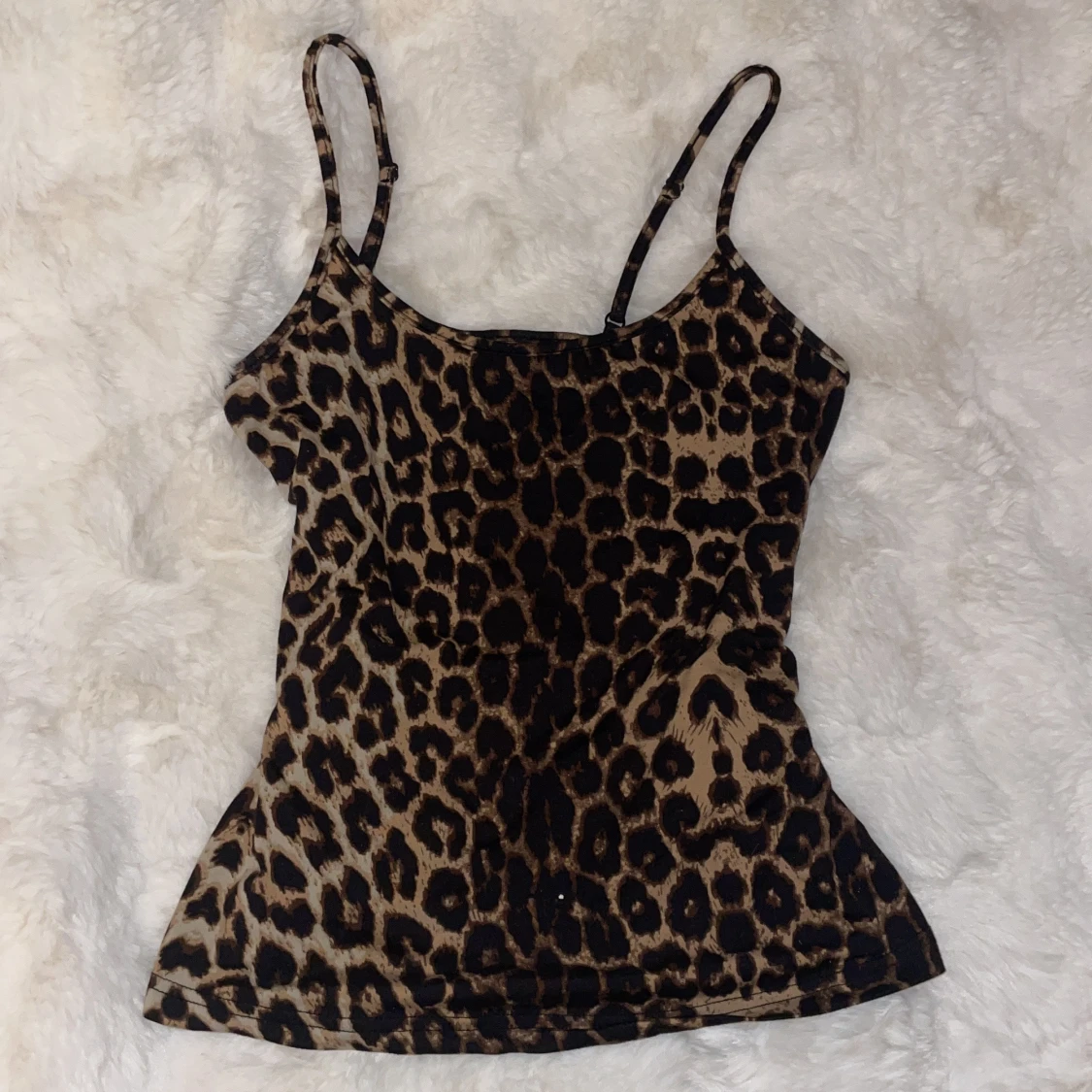 Leopardmönstrad linnetopp från Shein