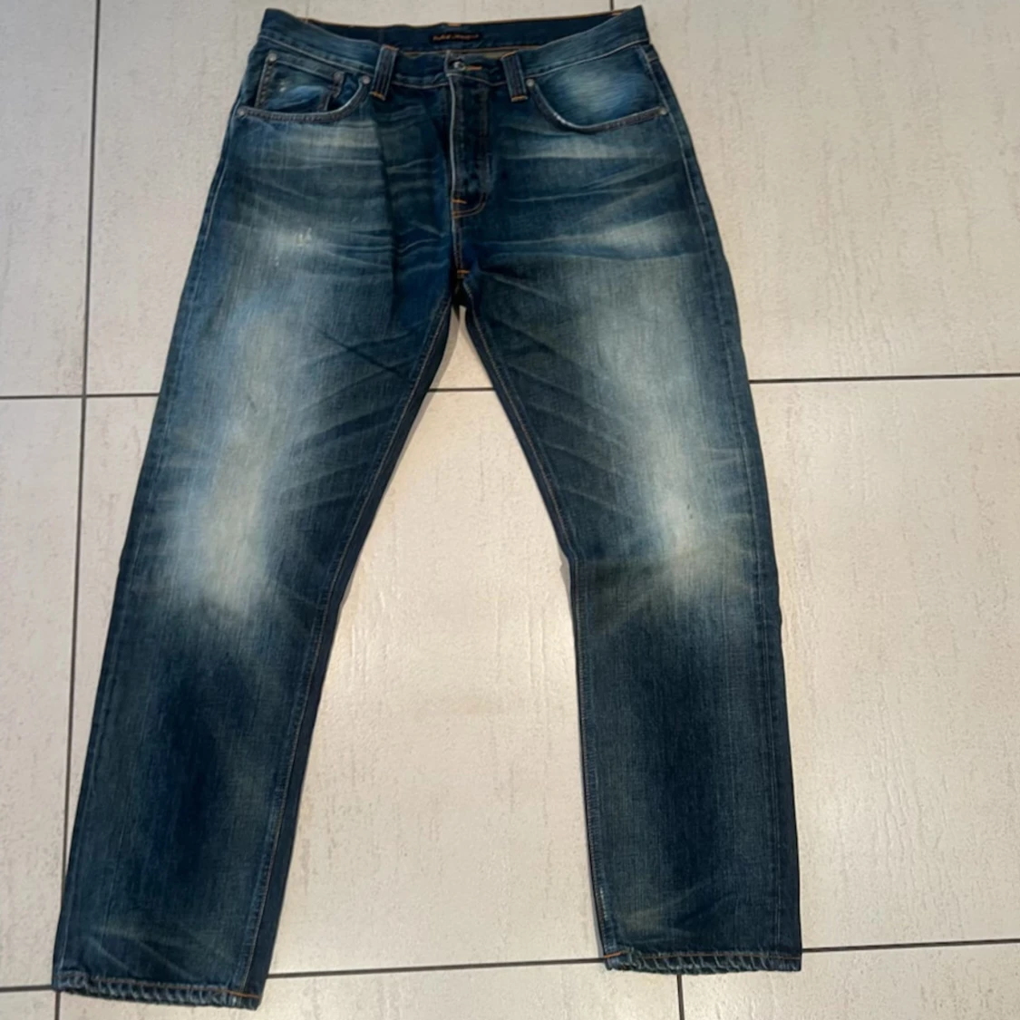Blå jeans från Nudie Jeans