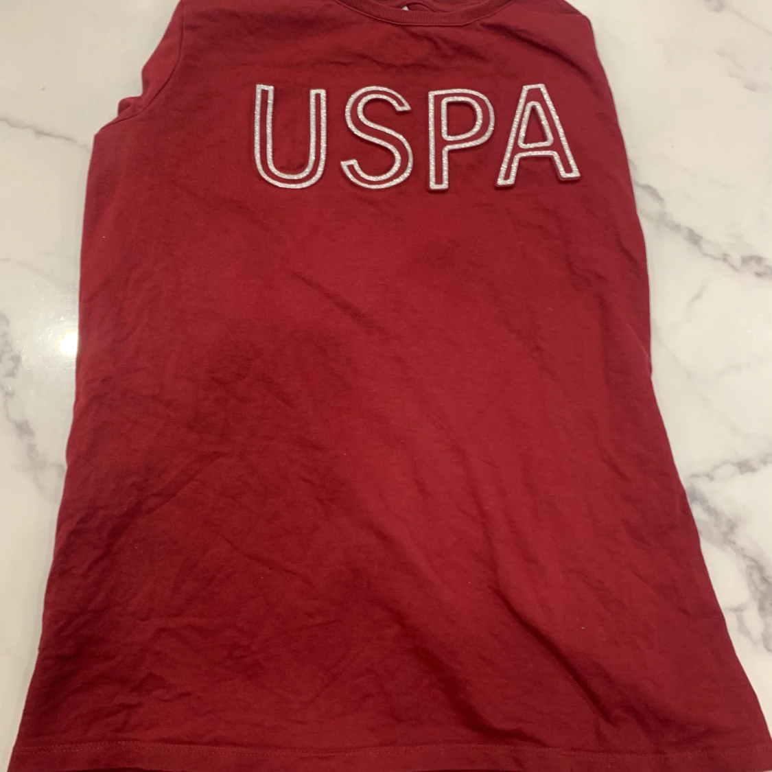 Röd långärmad tröja från U.S. Polo Assn.