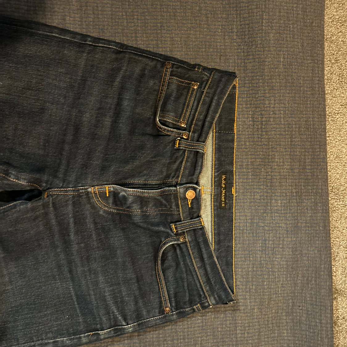 Mörkblå jeans från Nudie Jeans - 91