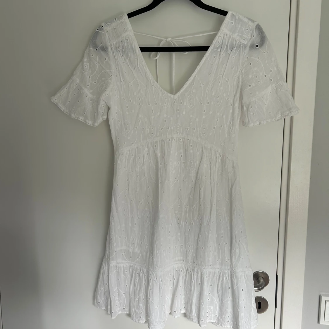 Vit sommarklänning 