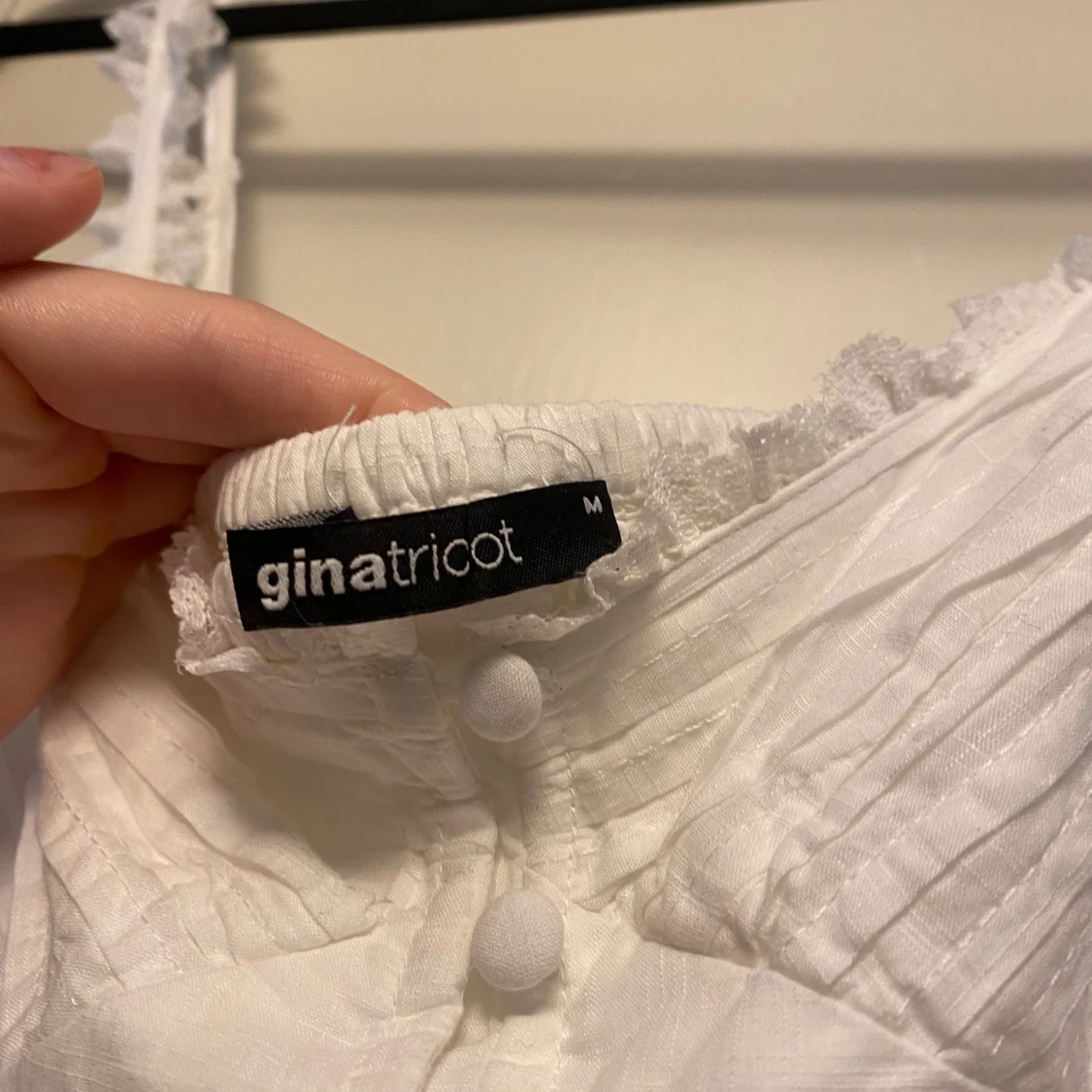 Vit långklänning - 90