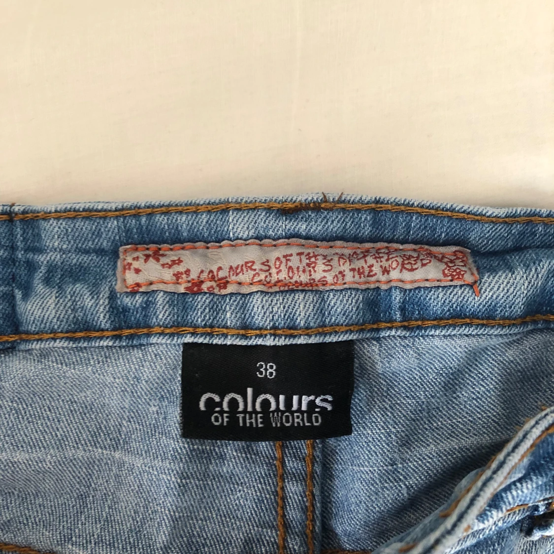 Ljusblå jeans från Colours of the World - 91
