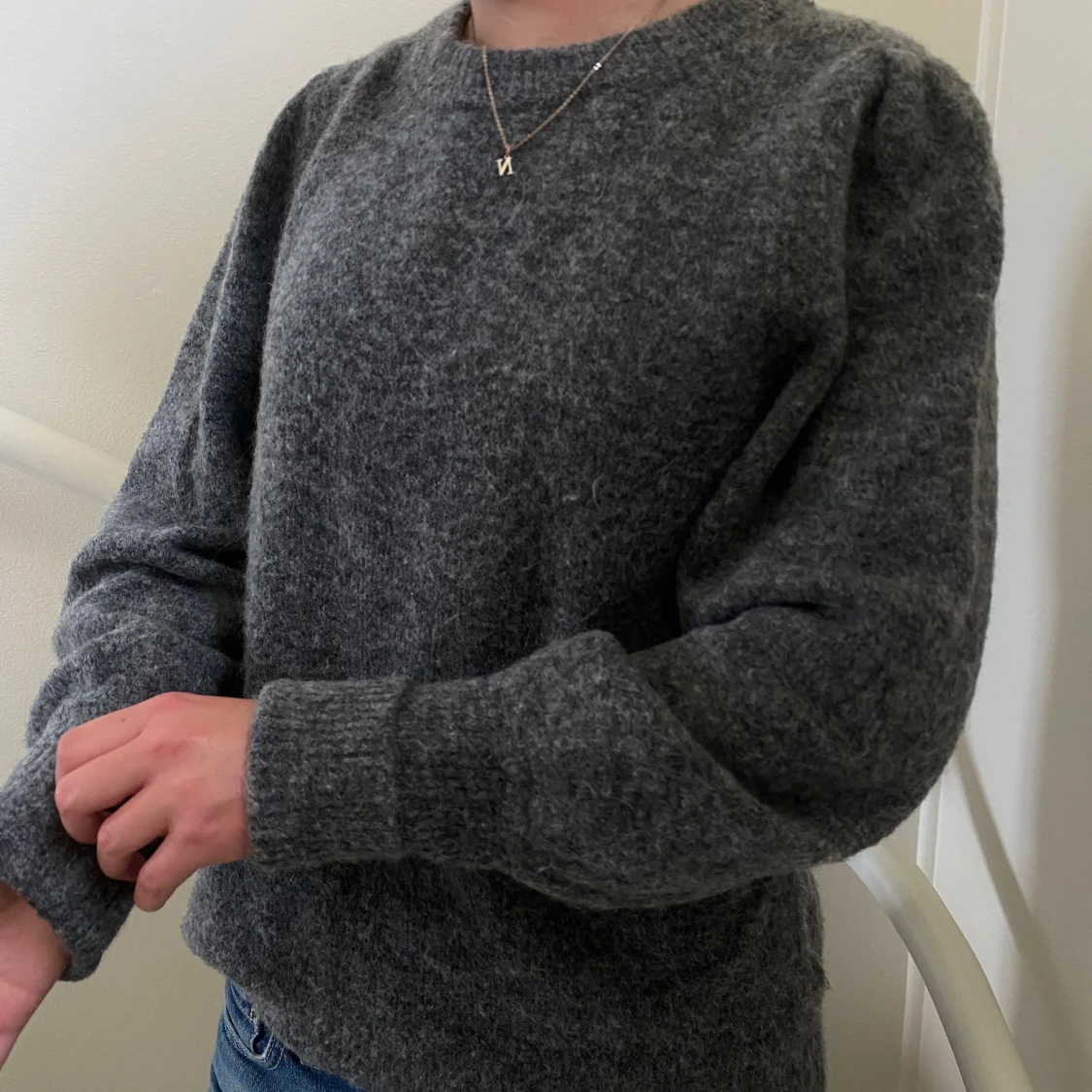 Stickad tröja