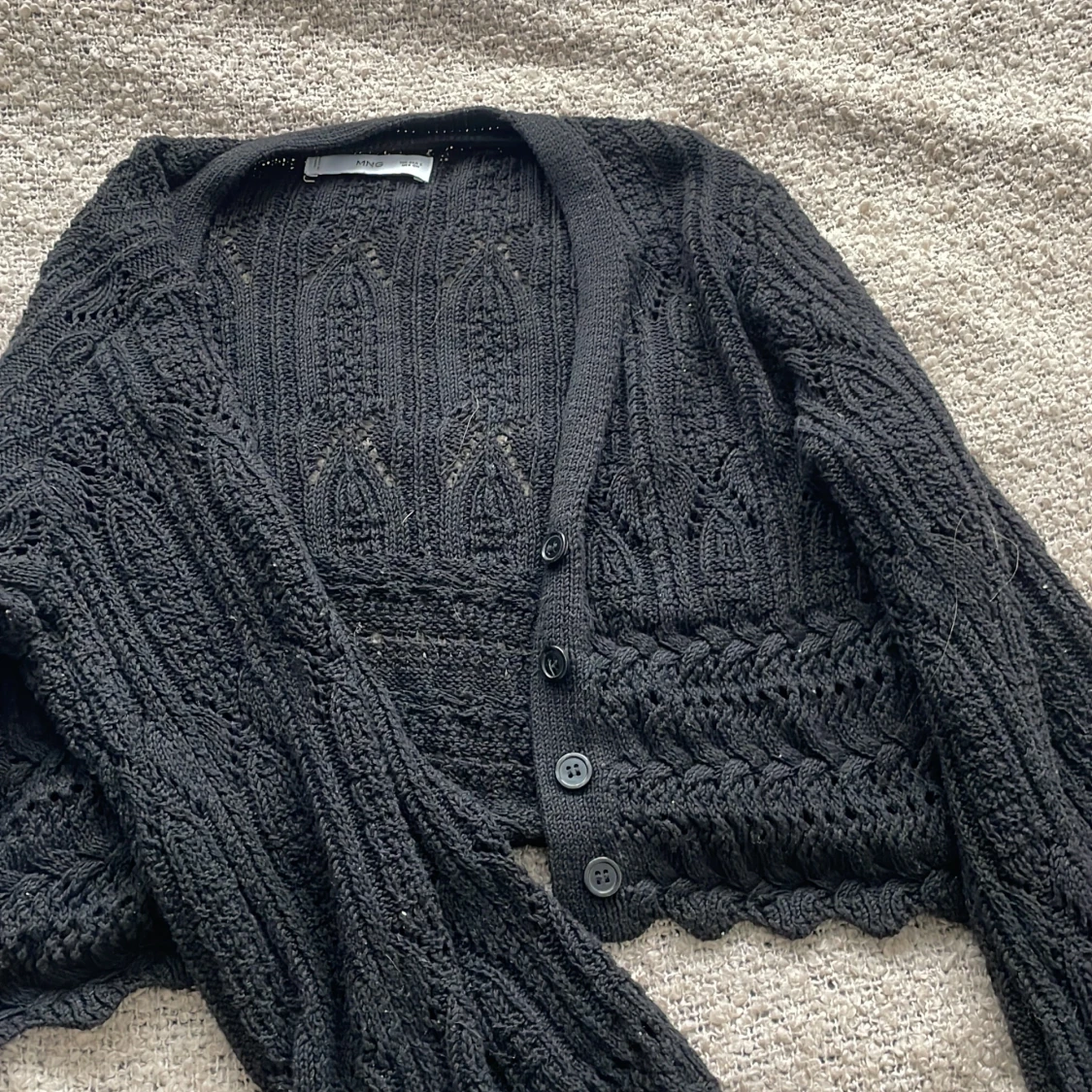Stickad kofta - 3