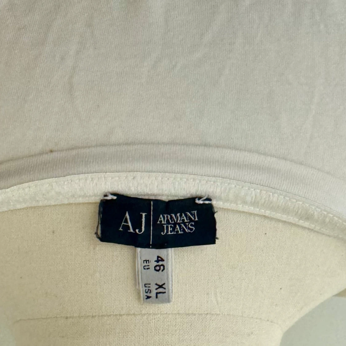 Armani Jeans Vit t-shirt   - 2