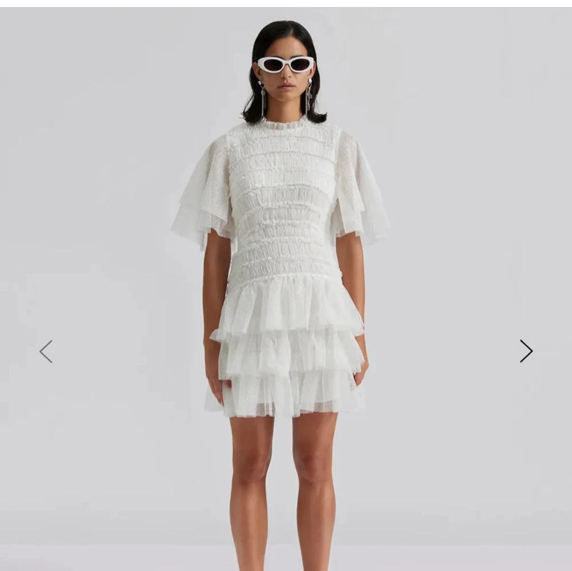 By Malina klänning vit  - 4