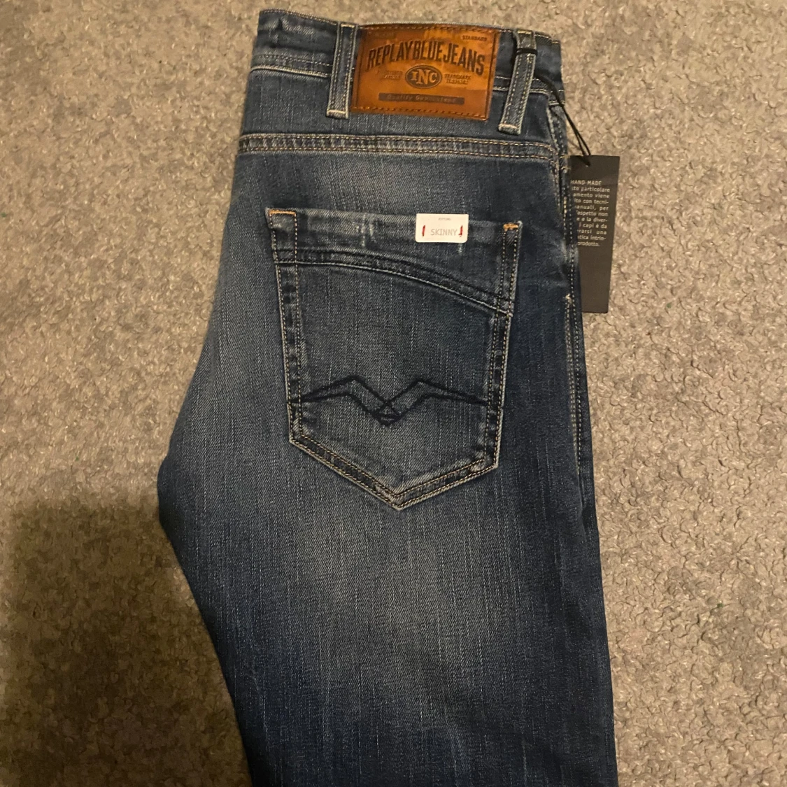 Slim fit replay jeans. - 3
