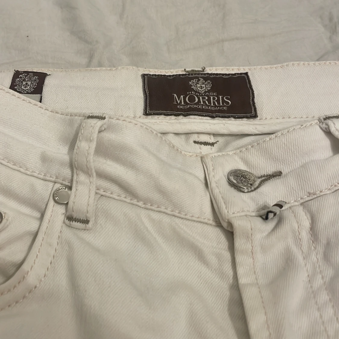Vita jeans från Morris - 2