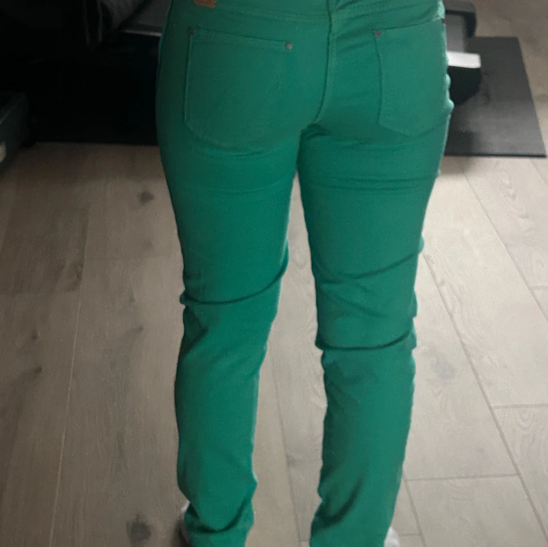 Turkosa jeans från Wrangler - 1