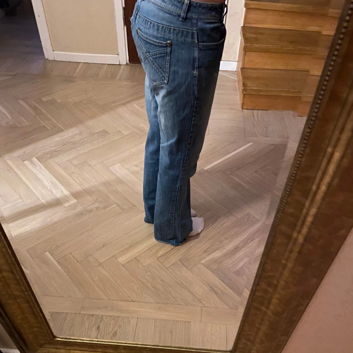 Blå jeans från Dorothy Perkins - 92