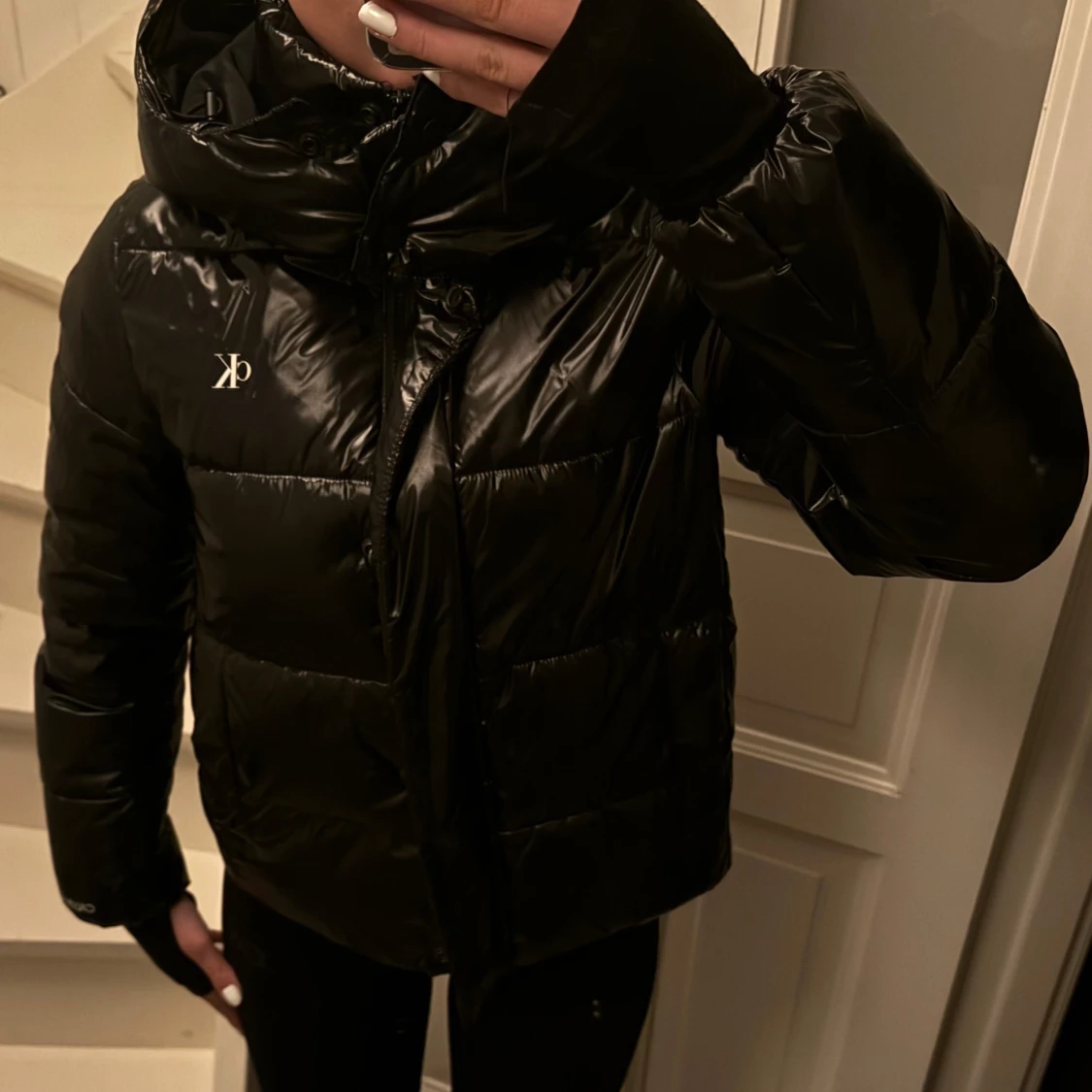 Svart pufferjacka från Calvin Klein Jeans