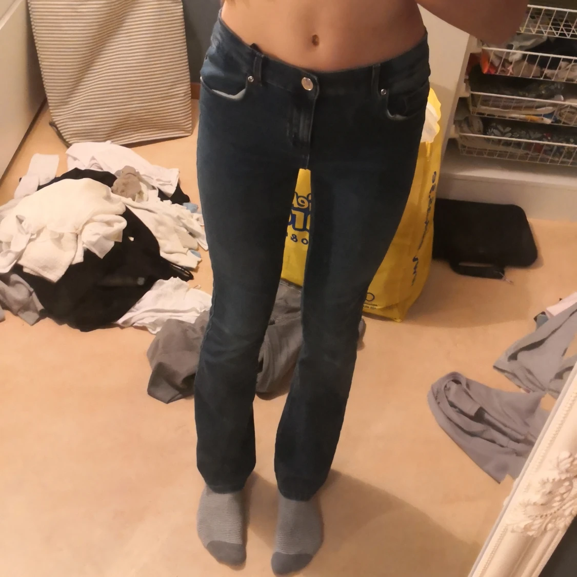 Mörkblå jeans från ONLY