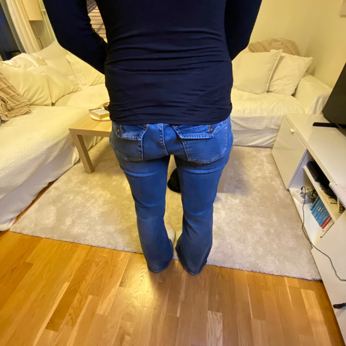 Blå jeans från H&M Divided - 92