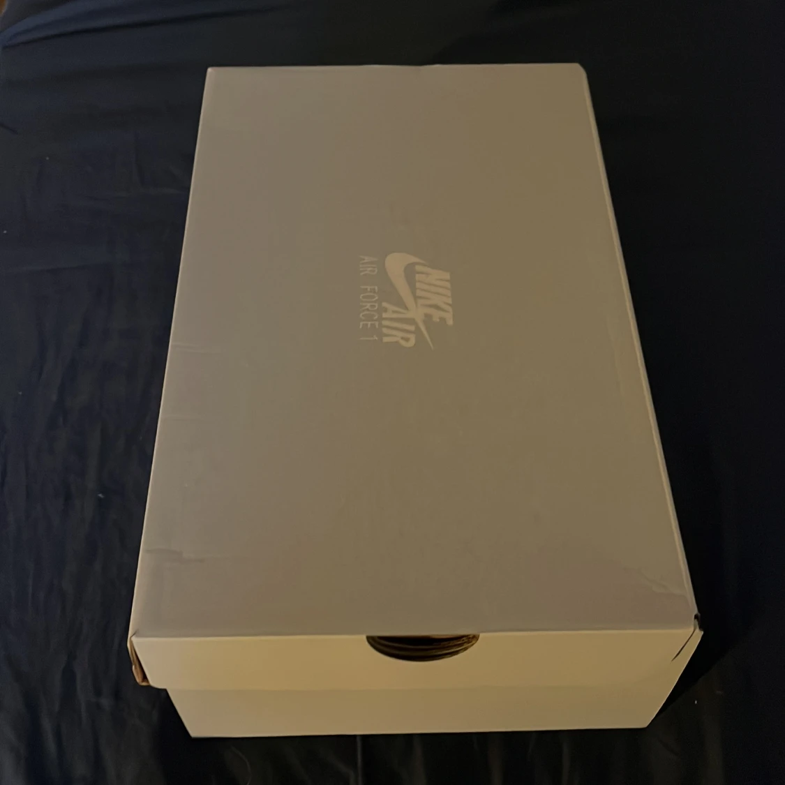 Svarta Nike Air Force 1