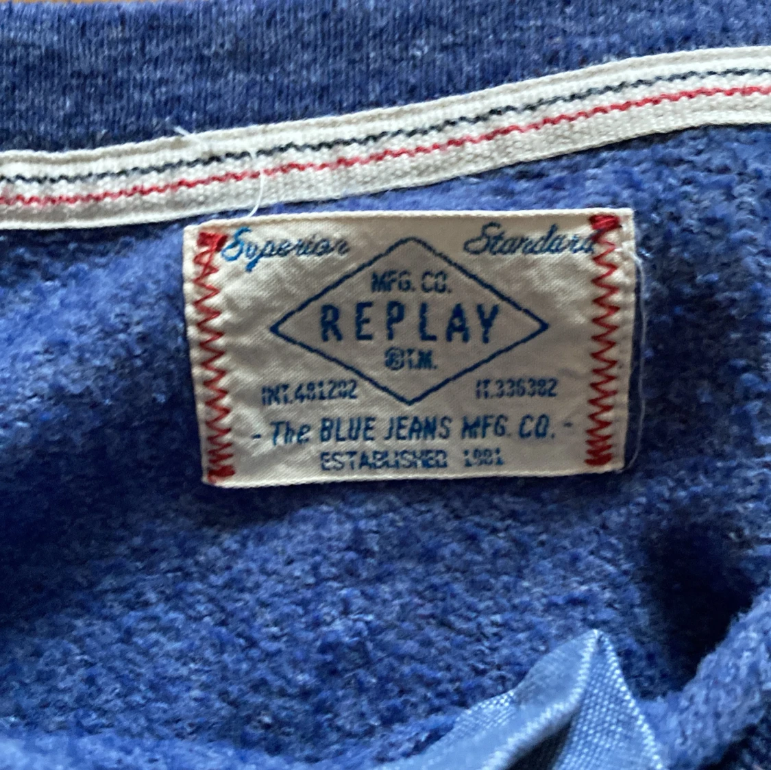 Blå replay tröja - 92