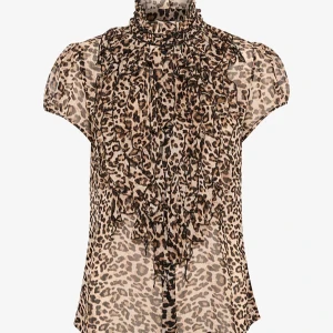 Saint tropez leopard blus - Snygg blus från sainttropez, säljer då jag ej använder den. Använt en gång, nypris 599kr