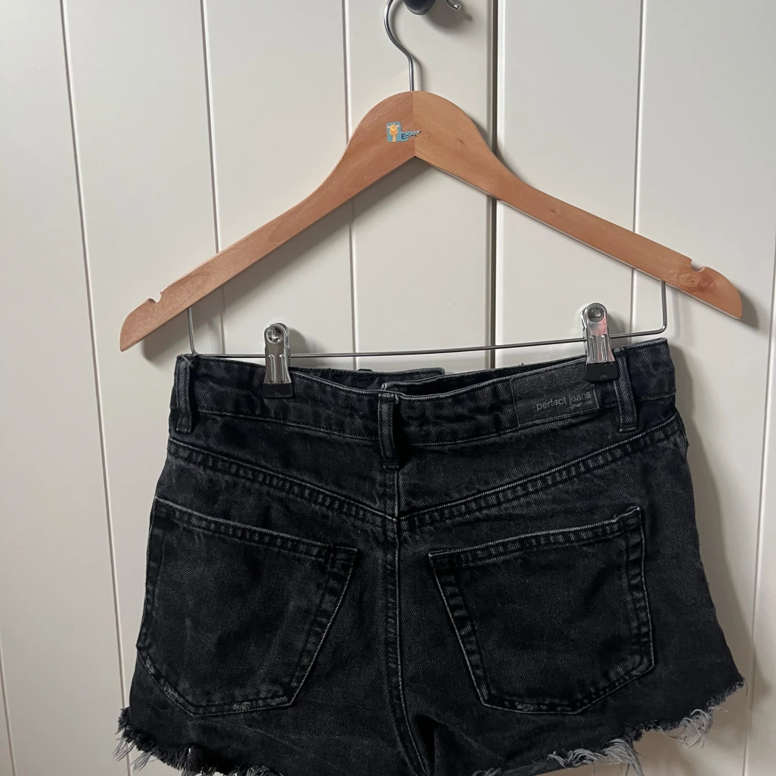 Svarta jeans shorts  - 90