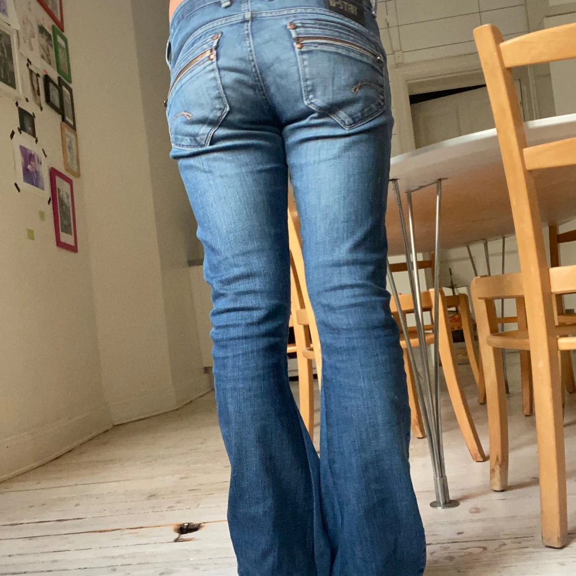 Lågmidjade jeans  - 90