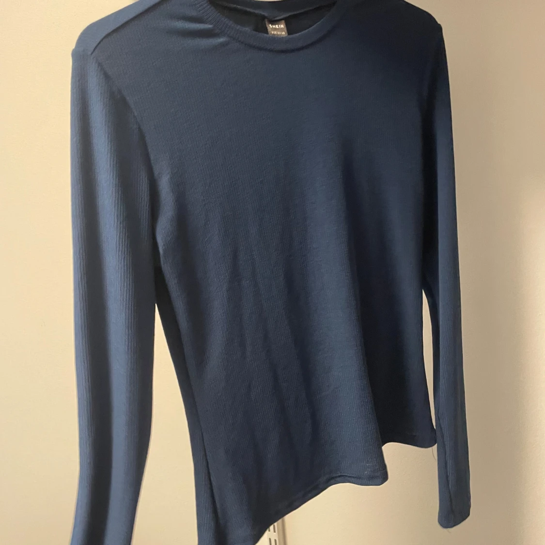 Blå/turkos top - 90