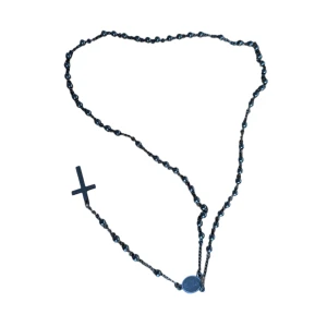 Kors rosary halsband  - Fett fin går bra t allt 