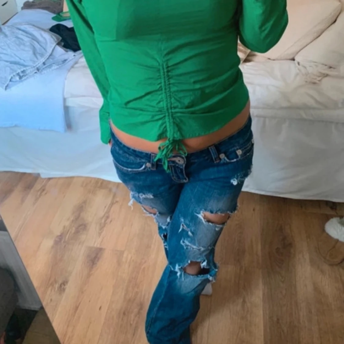 Lågmidjade Jeans - 90