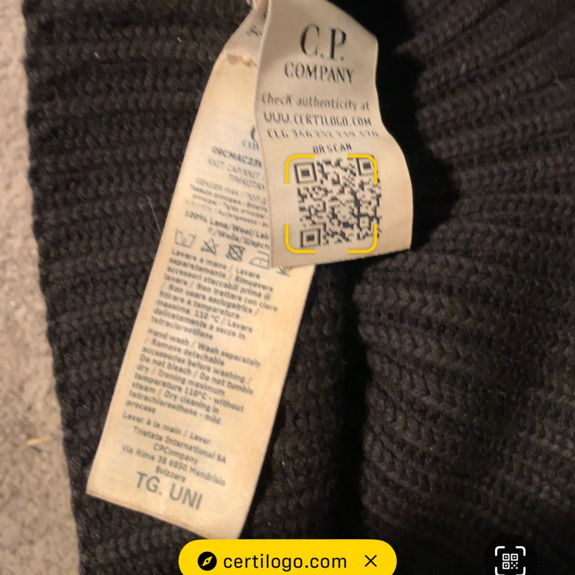 C.P. Company mössa - 91