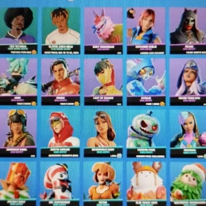 Fortnite konto 21 skins - Fortnite konto 21 skins. Har battlepass och festival pass.