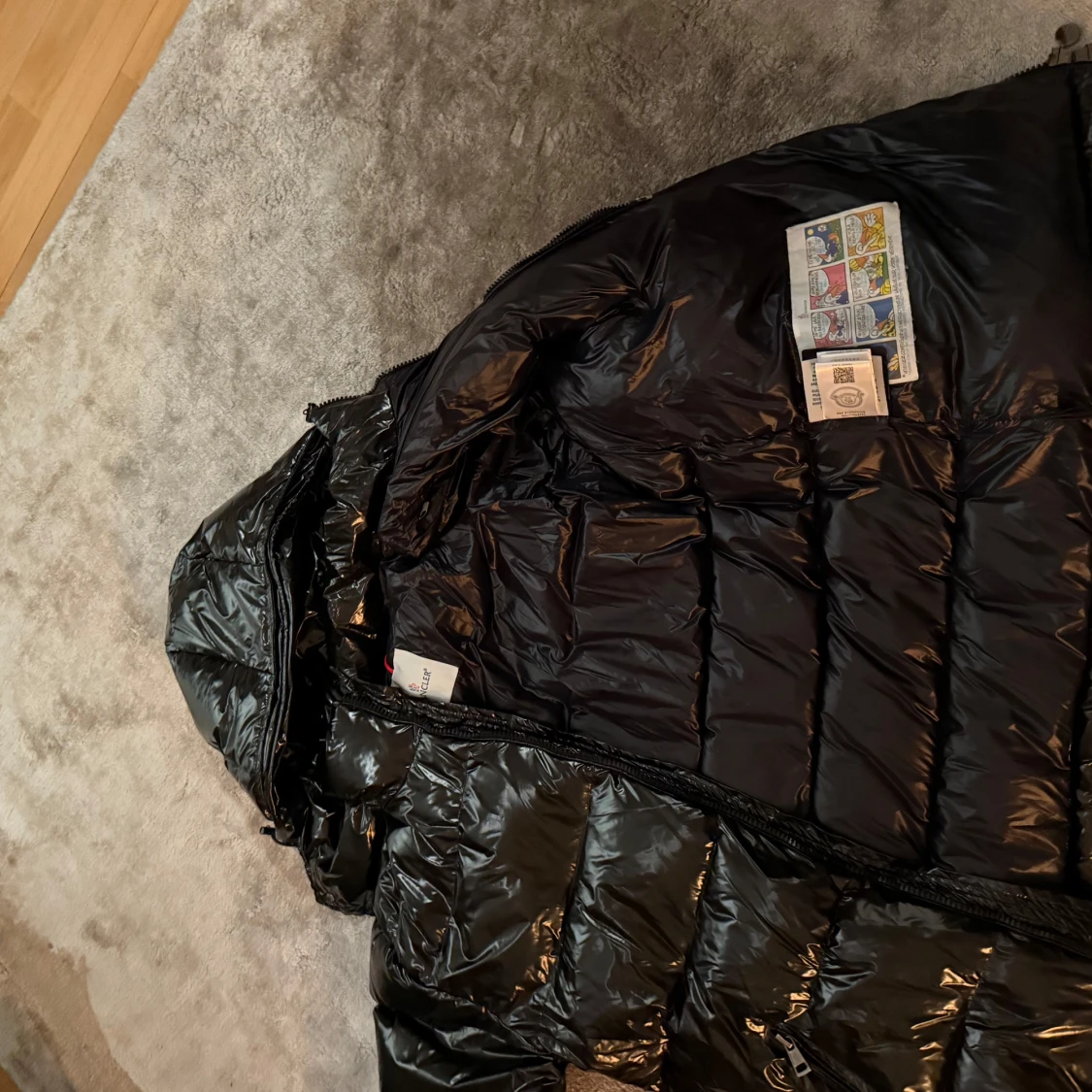 Svart dunjacka från Moncler str 3 - 3