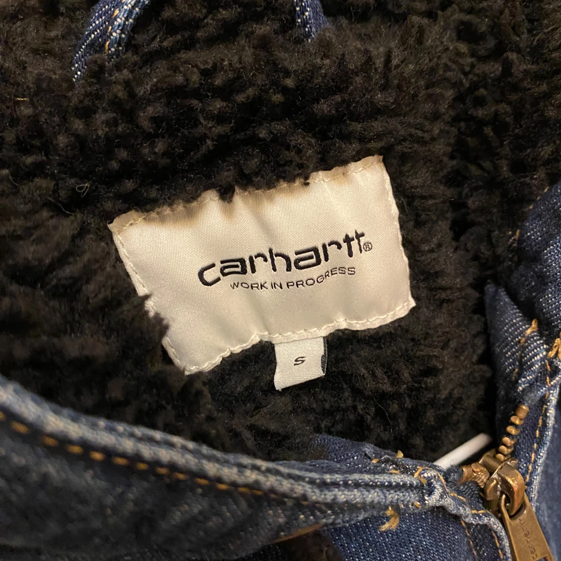Blå jeansjacka från Carhartt - 91