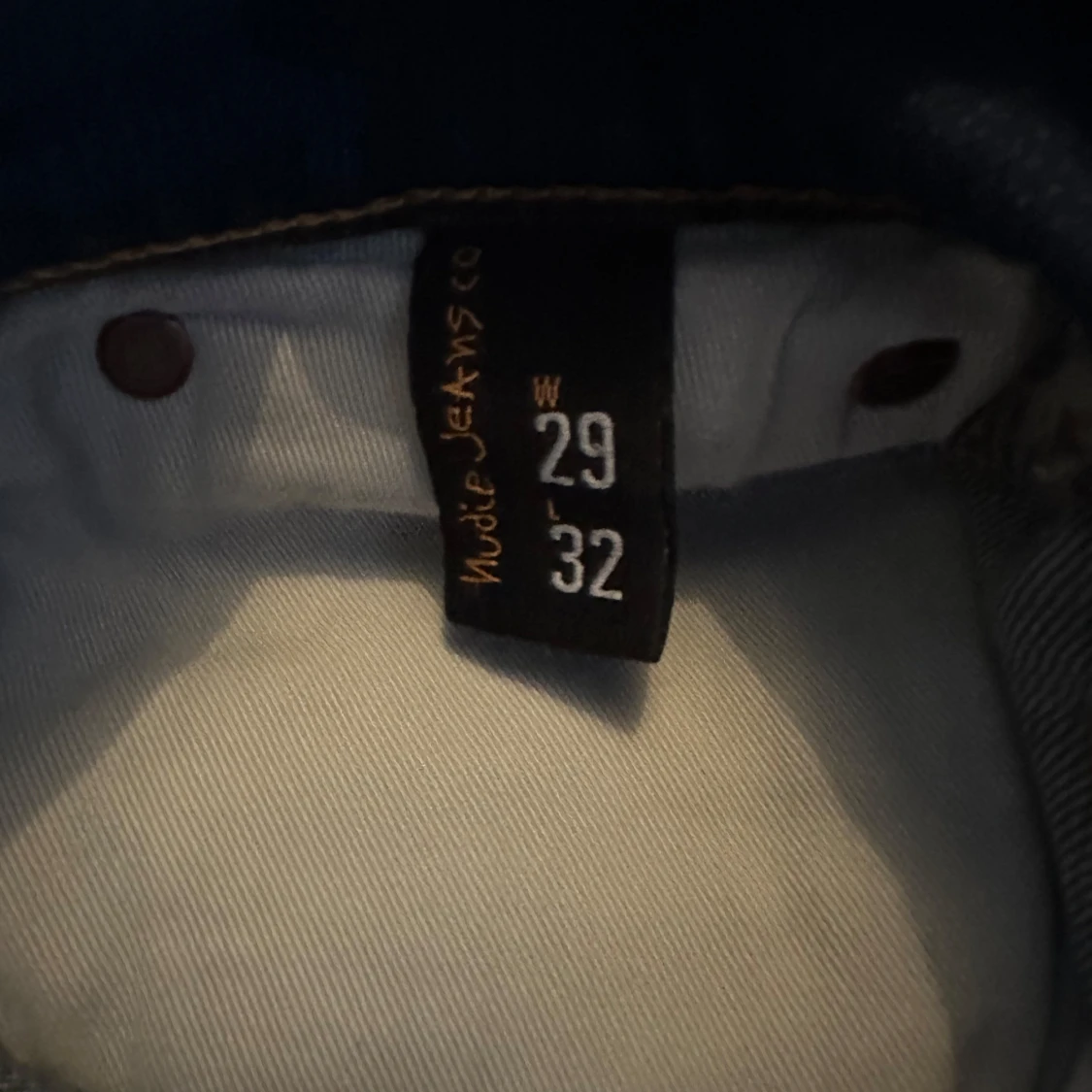 Nudie jeans svarta, W29 L32 - 91