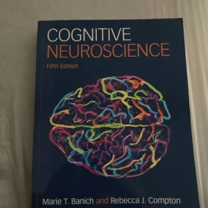 Kognitiv neurovetenskap  - Har bara lästs på två enstaka dagar, inga markeringar i boken eller konstigheter. Används i psykologi 1 (första kursen i psykologi programmet) kontakta vid funderingar 🙏