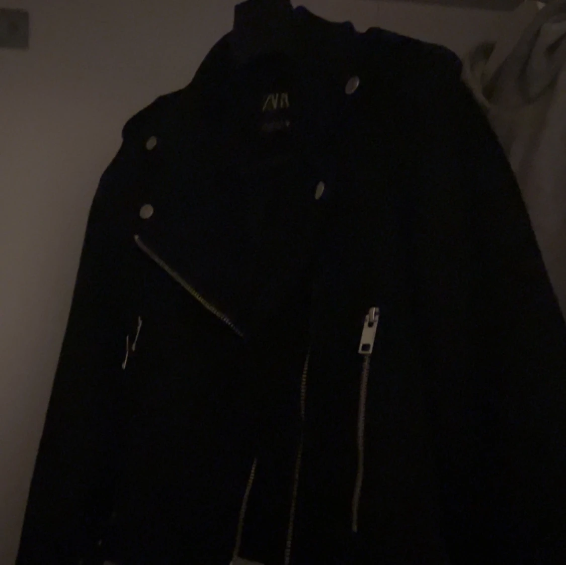Svart mockajacka från Zara