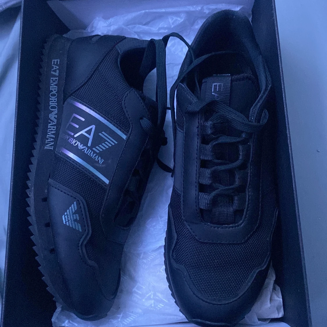 Svarta sneakers från Emporio Armani - 90