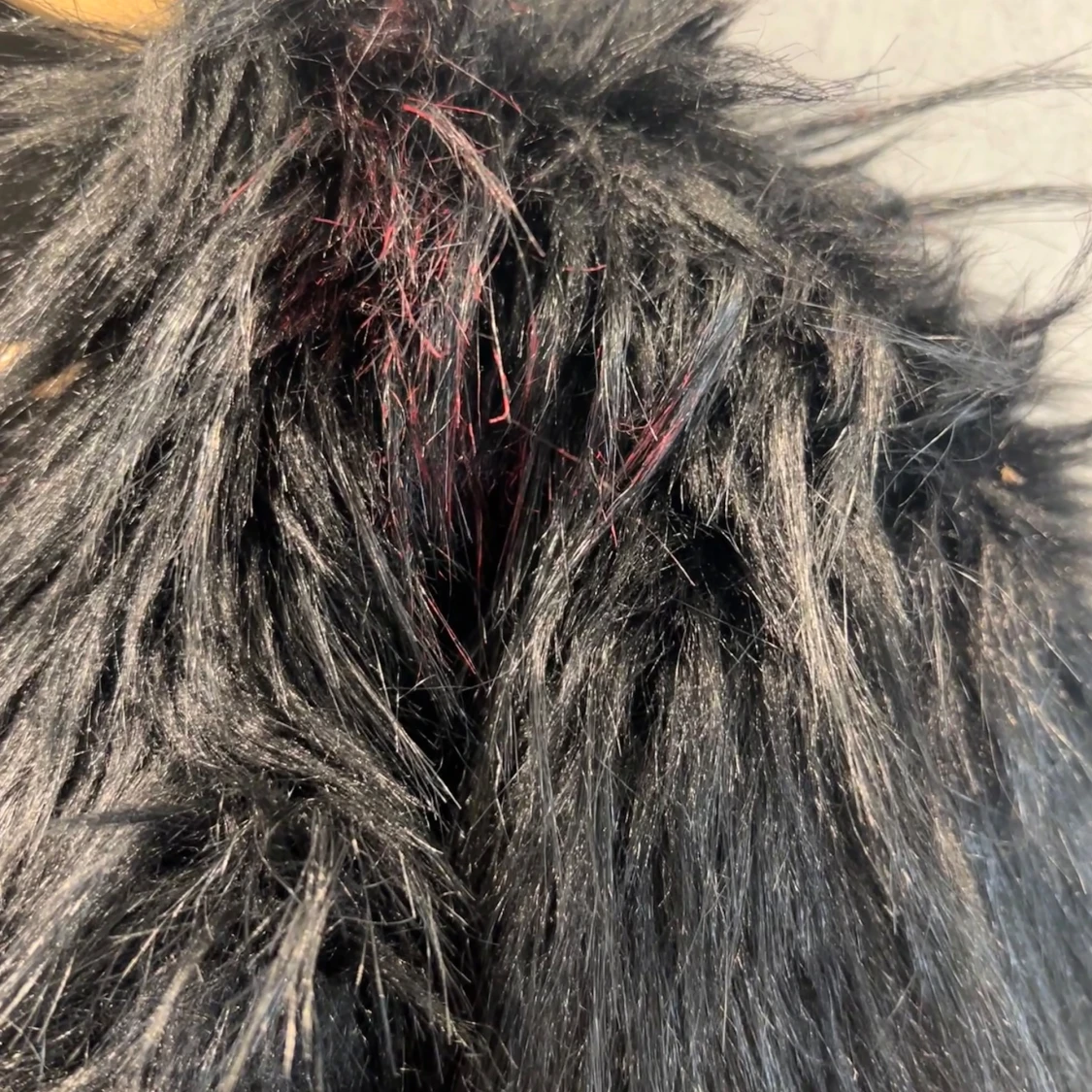 Svart pälsjacka från Bik Bok - 91