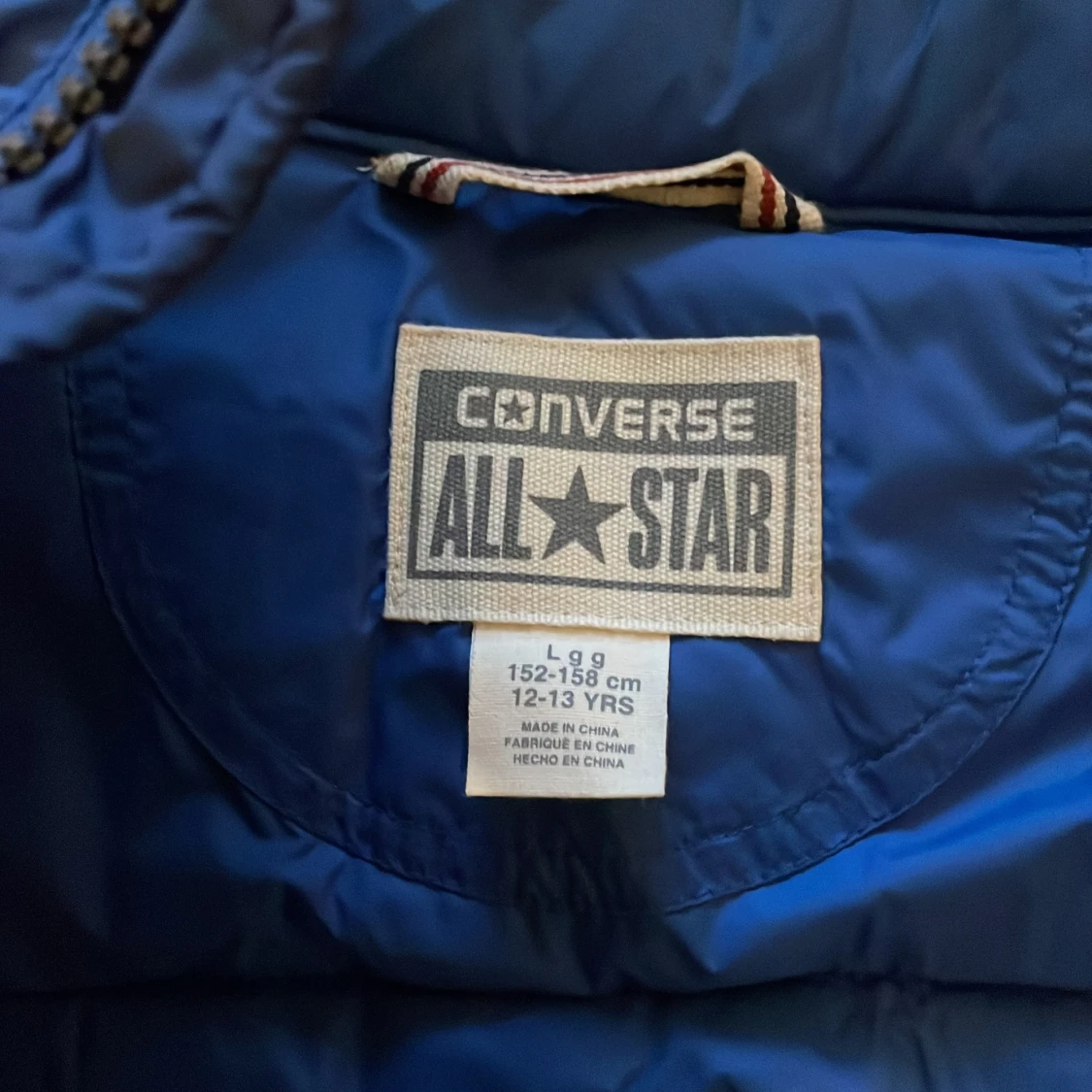 Blå dunväst från Converse - 91