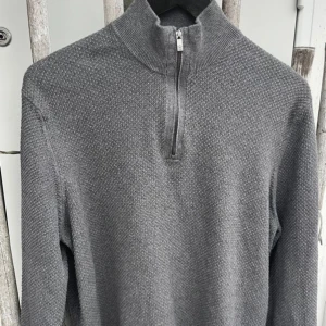 Massimo dutti quarter zip - Massimo dutti zip tröka med kashmirblandning 