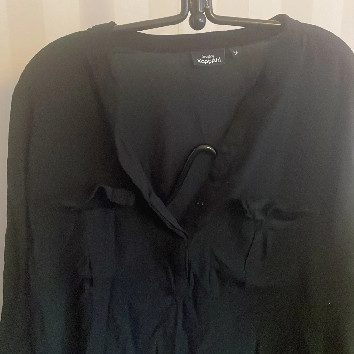 Svart långärmad skjorta från KappAhl - 90