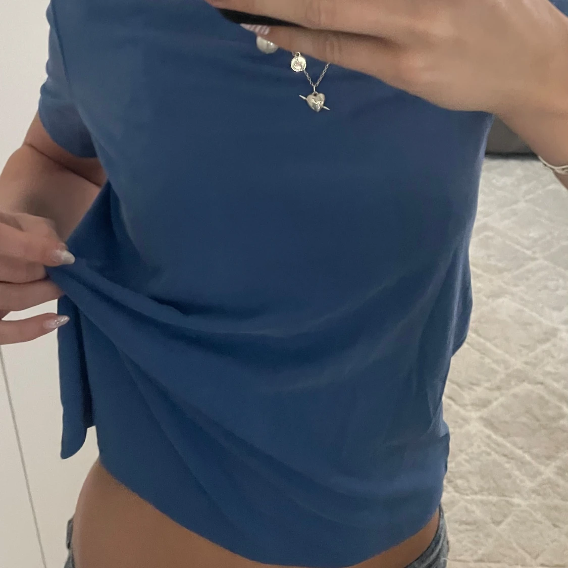 Blå t-shirt från VILA - 92