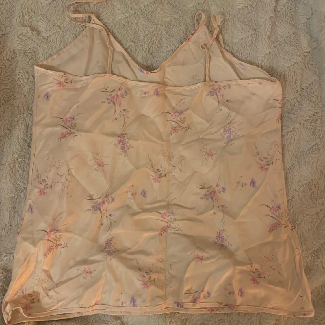 Blommigt linnetopp - 90