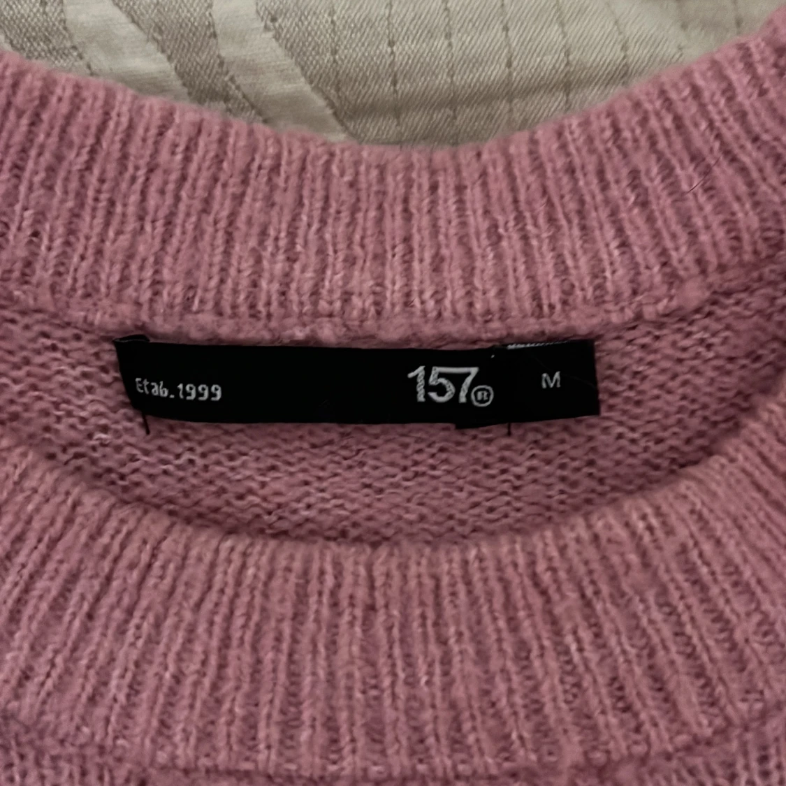 Rosa stickad tröja från 157 - 91