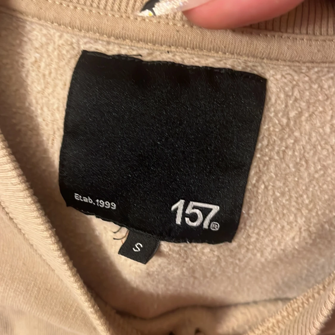 Beige sweatshirt från lager 157 - 1