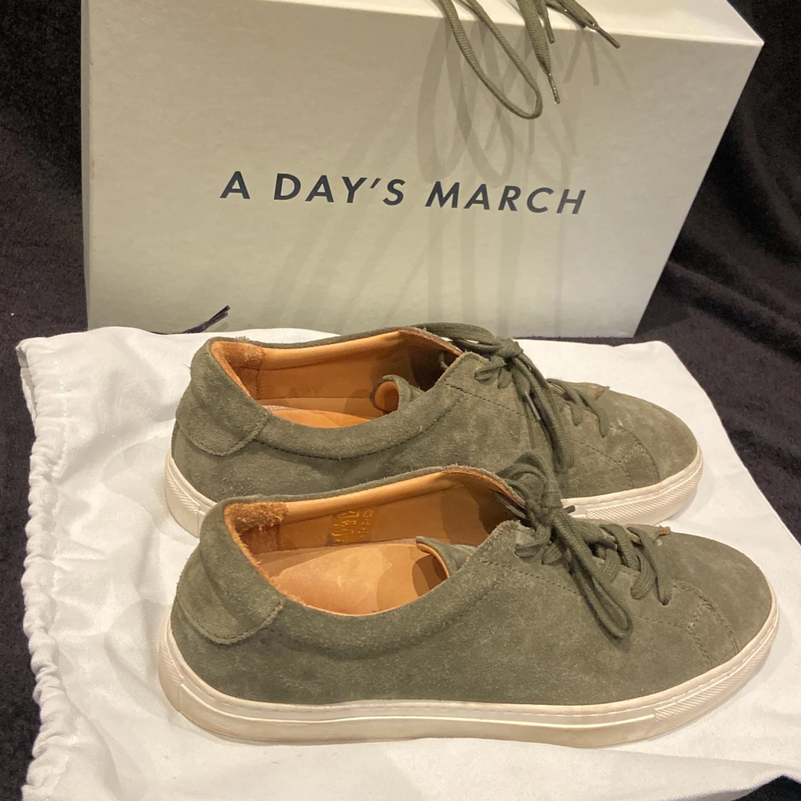 A Day’s march suede sneakers | skor - 91