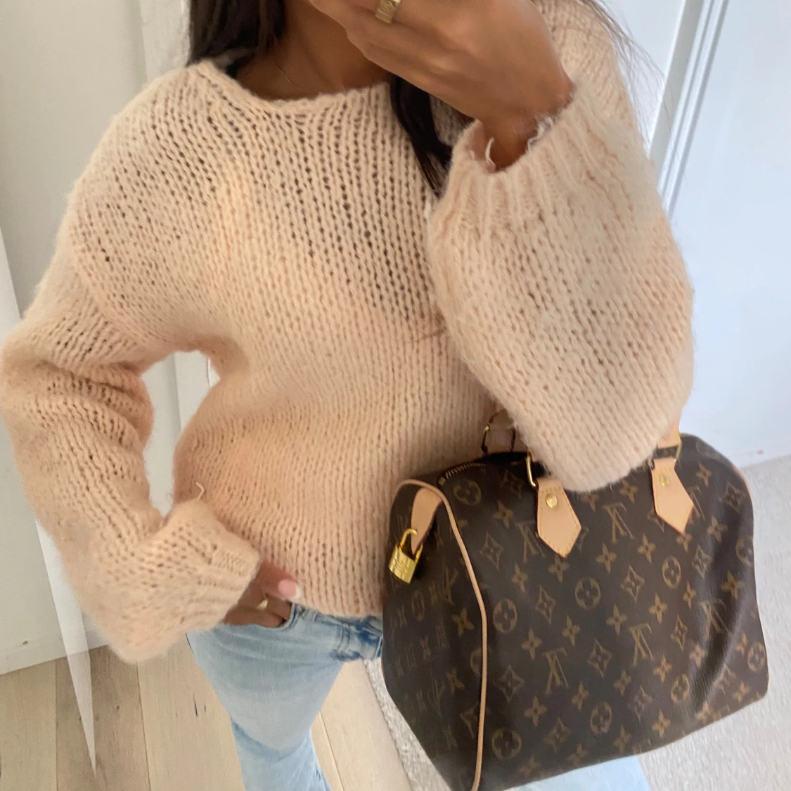 Stickad tröja  - 92