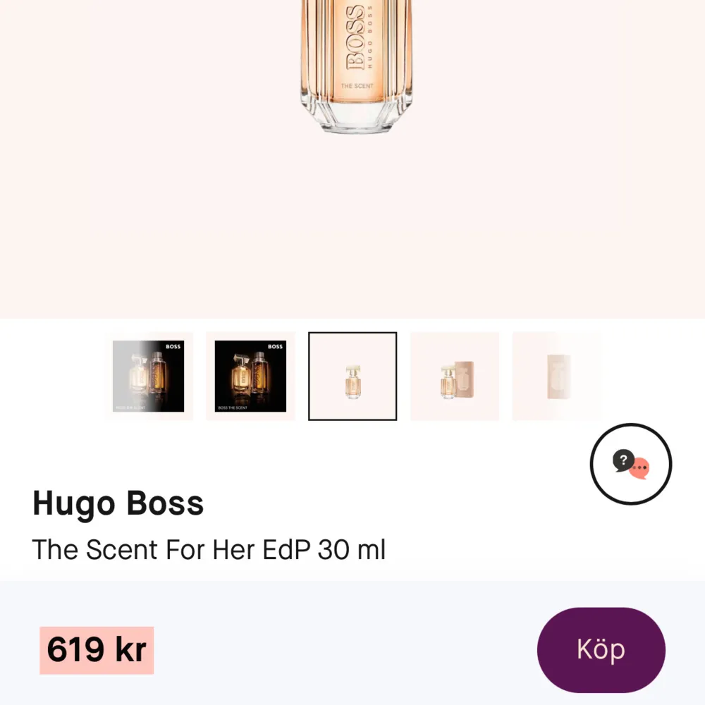 Hugo Boss the scent for her parfym💞 Nypris är 619kr🫶. Parfym.