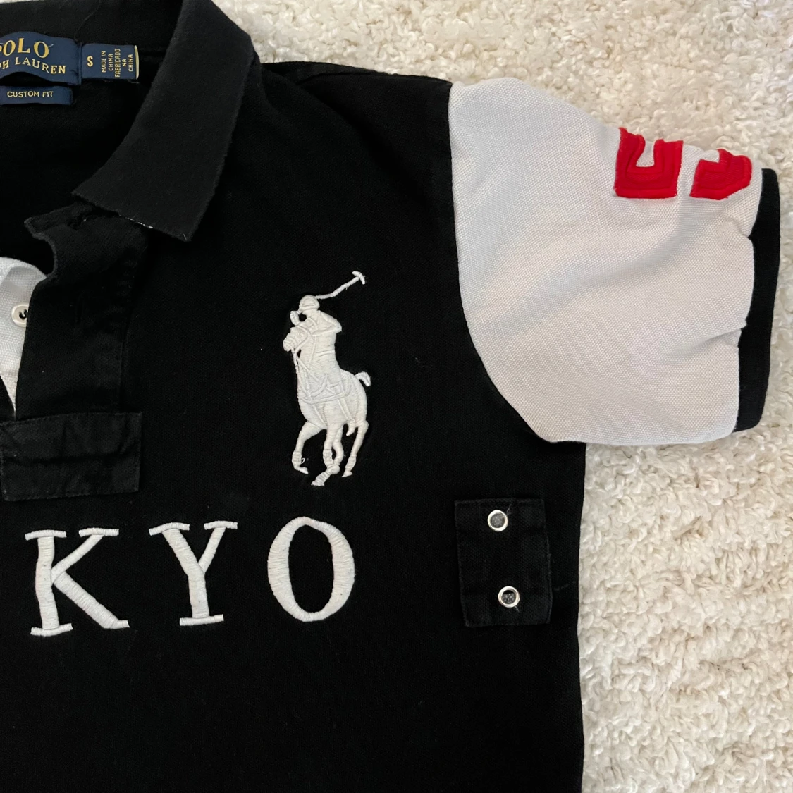 Svart pikétröja från Ralph Lauren - 2