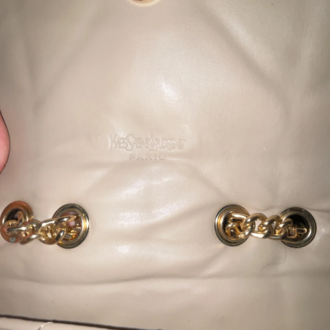 Beige axelväska från Yves Saint Laurent - 2