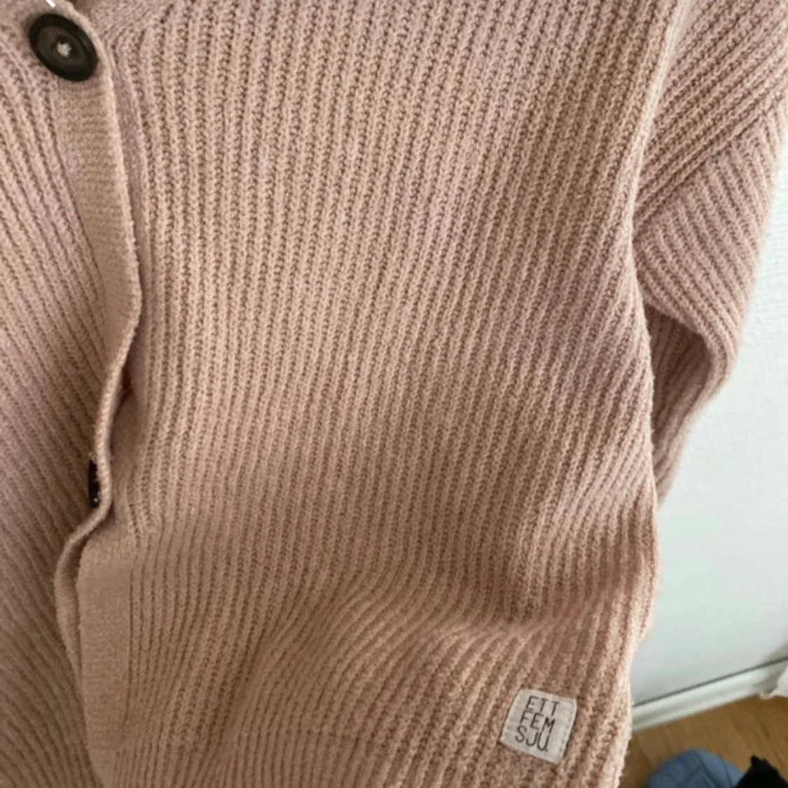 Ljusrosa kofta ifrån Lager 157💕 - 3