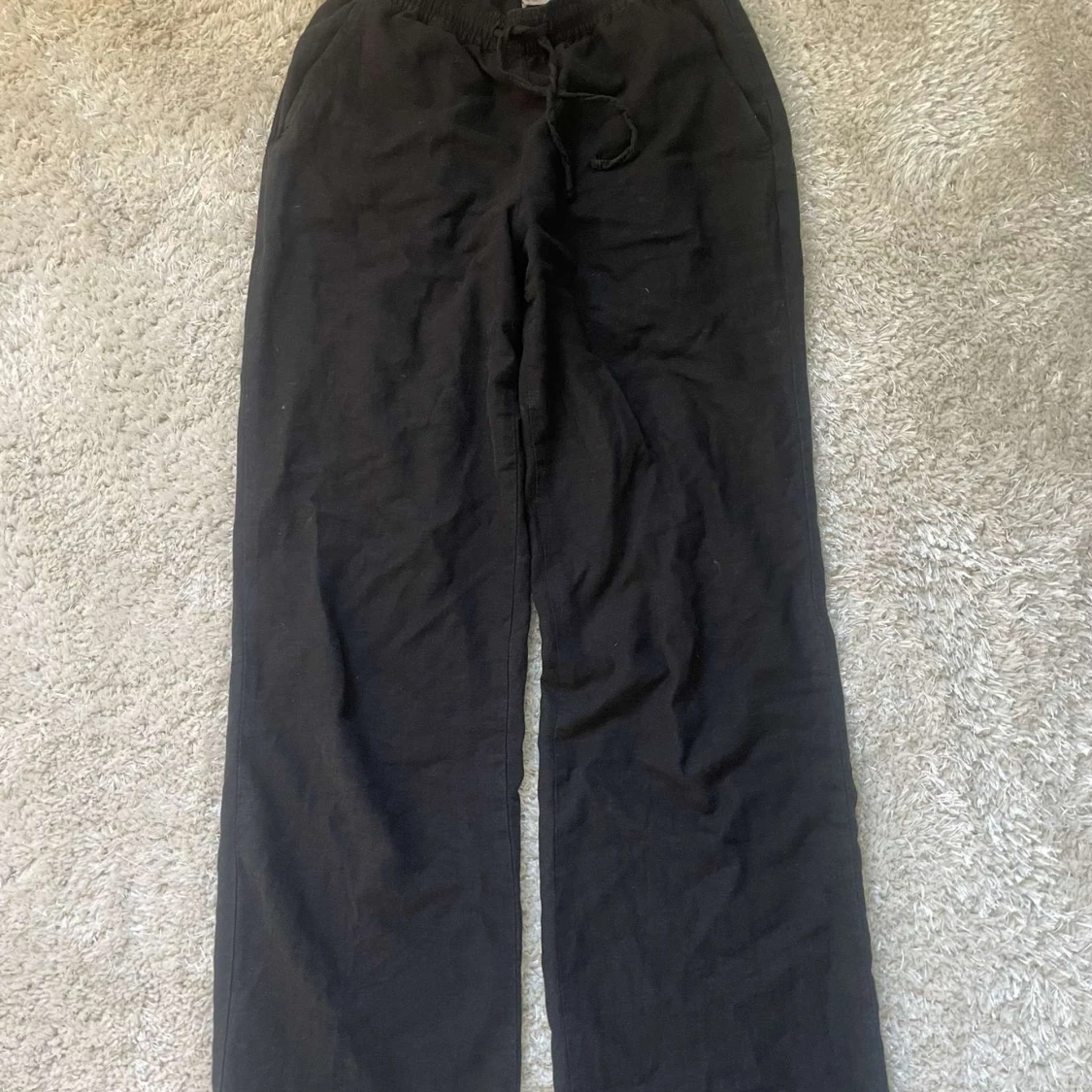 Svarta linnebyxor från Madlady - 2